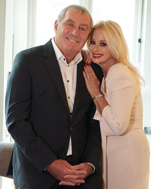 Portrait of Peter and Steph Shilton, founders of Shiltons’ Silverlining